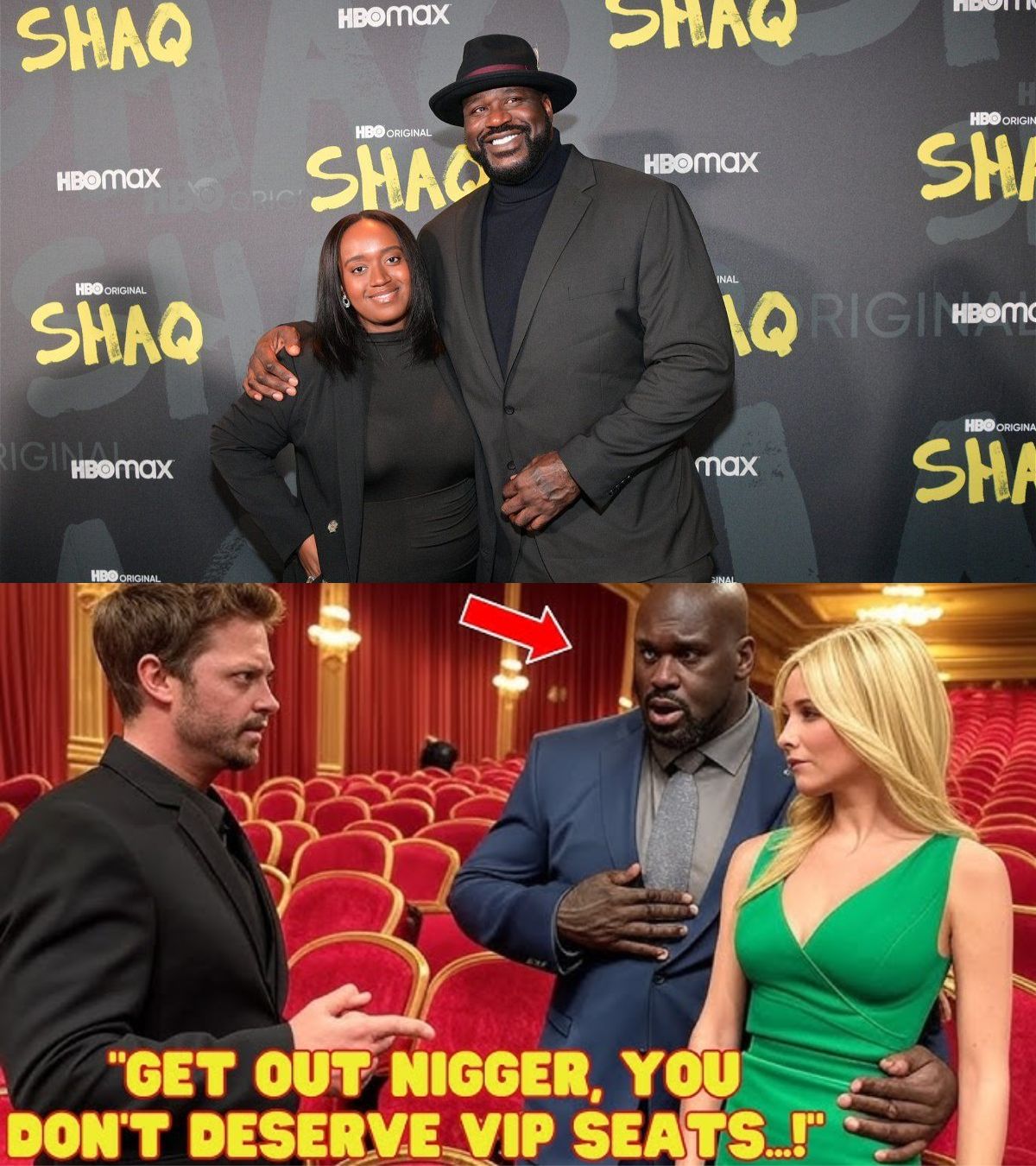 Big Shaq Takes a Stand: Buys the Entire Theater After His Wife Is Denied VIP Seats!!