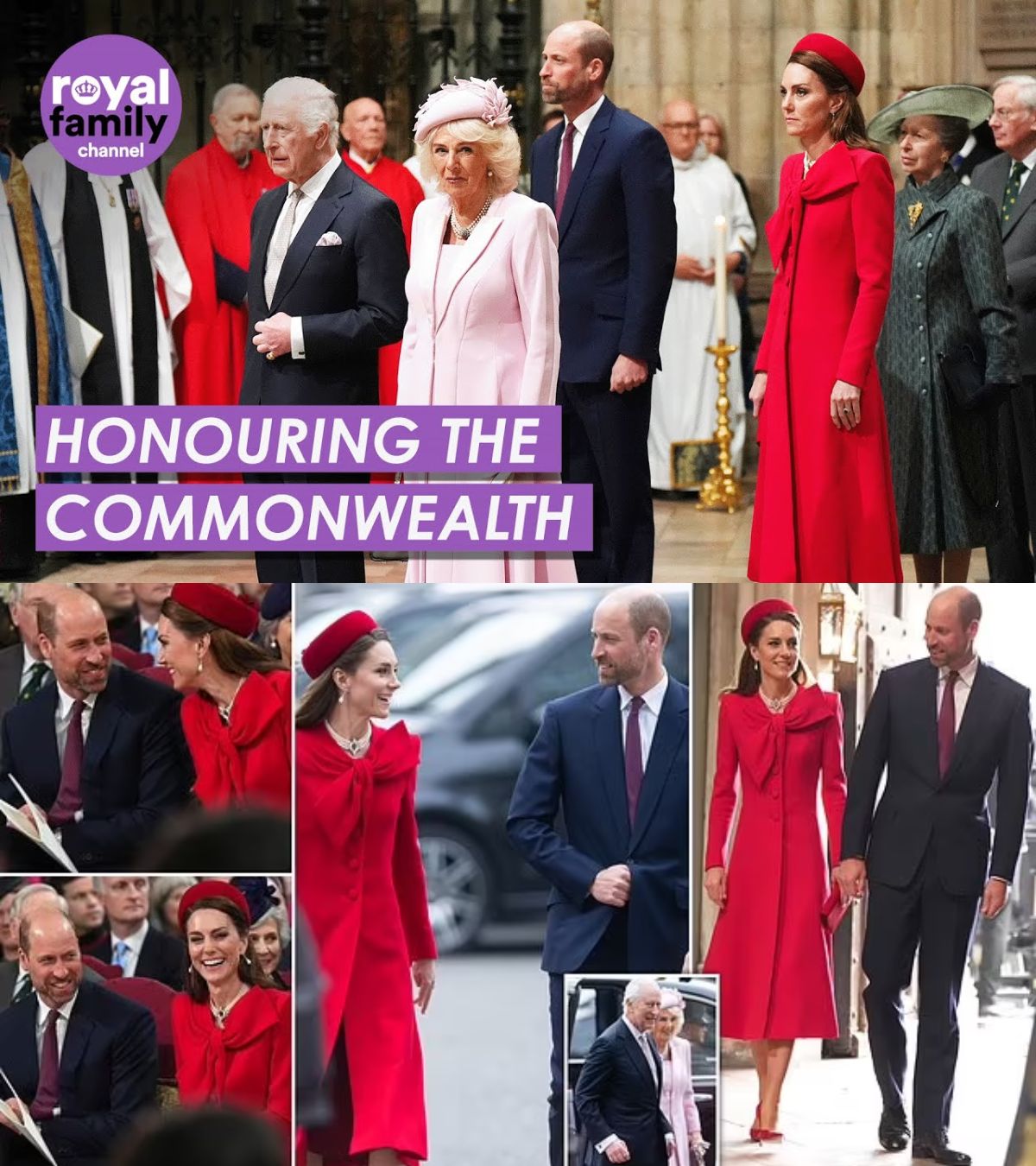 Lip Reader Reveals What Prince William Said to Princess Catherine Upon Arrival at the 2025 Commonwealth Day Service