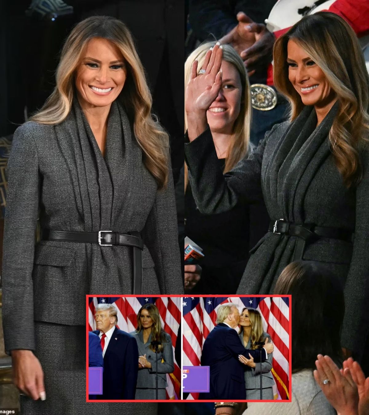 Body language expert reveals the meaning behind Melania Trumps smile during Trumps Congress speech