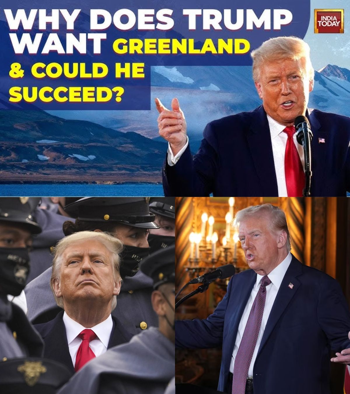 Donald Trump hints at deploying U.S. troops to seize Greenland