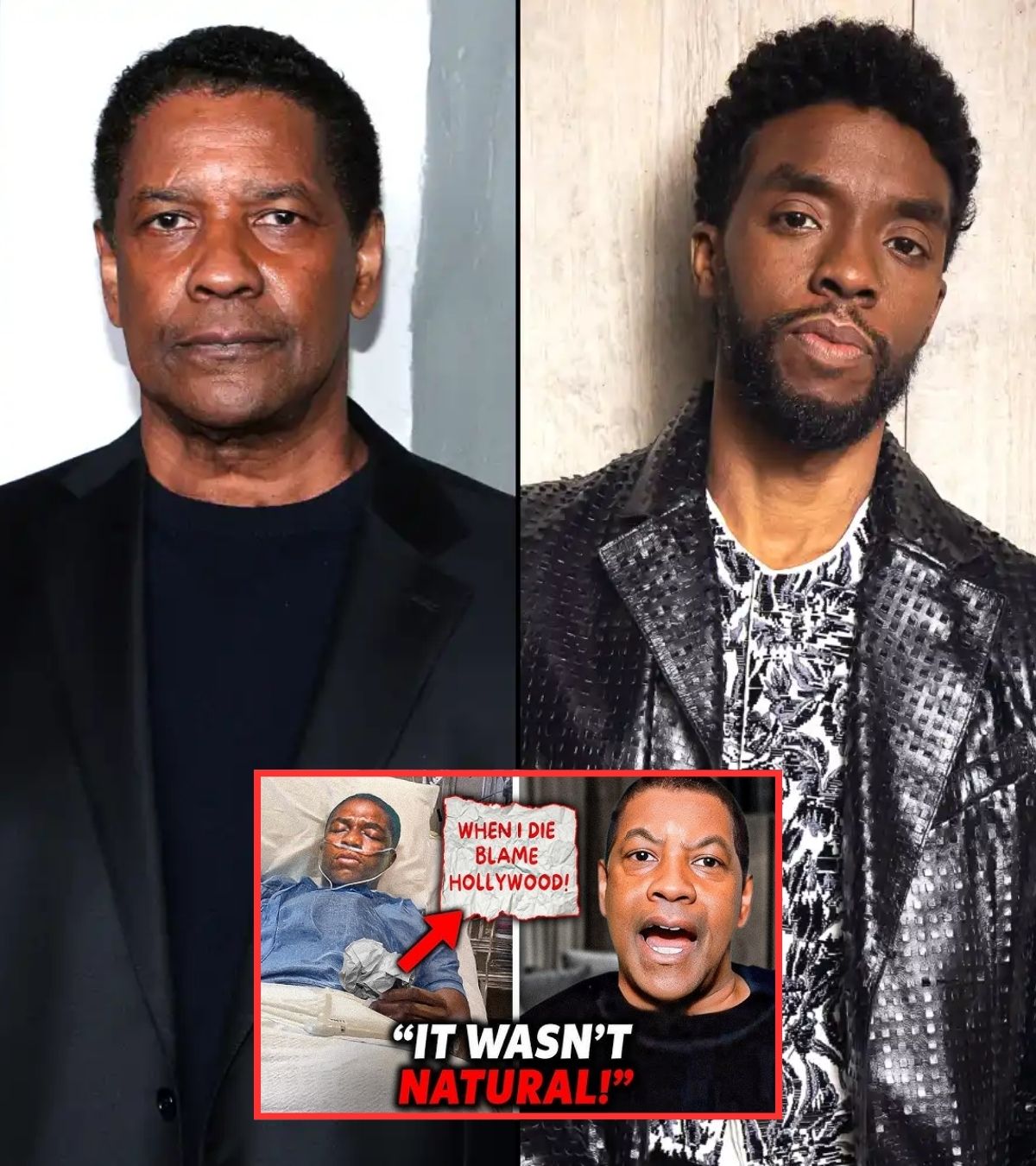 Denzel Washington Drops BOMBSHELL On Chadwick Boseman Death