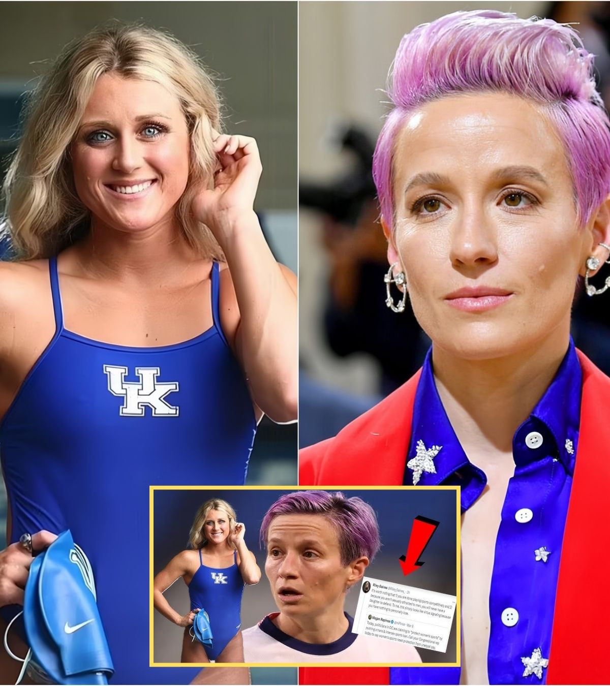 Shocking! Riley Gaines Beats Megan Rapinoe for “Woman of the Year”—A Huge Turnaround!