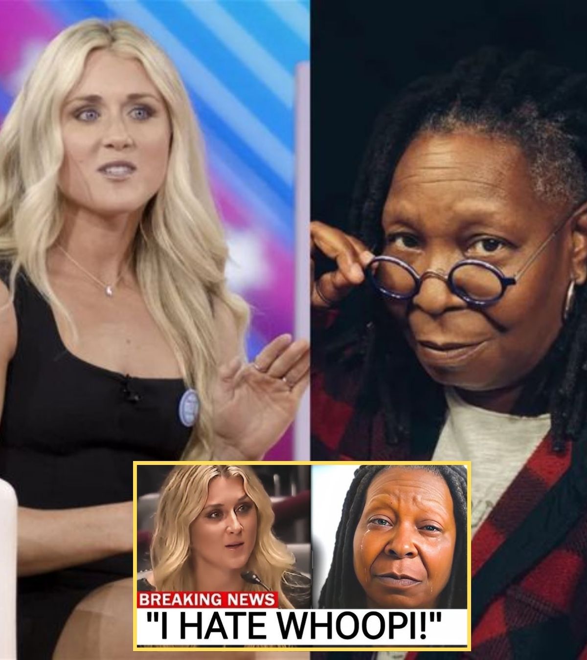 BREAKING NEWS: During an Intense Segment on The View, Riley Gaines Slams Whoopi Goldberg, Accusing Her, “You Are a Disgrace to a Real Woman”