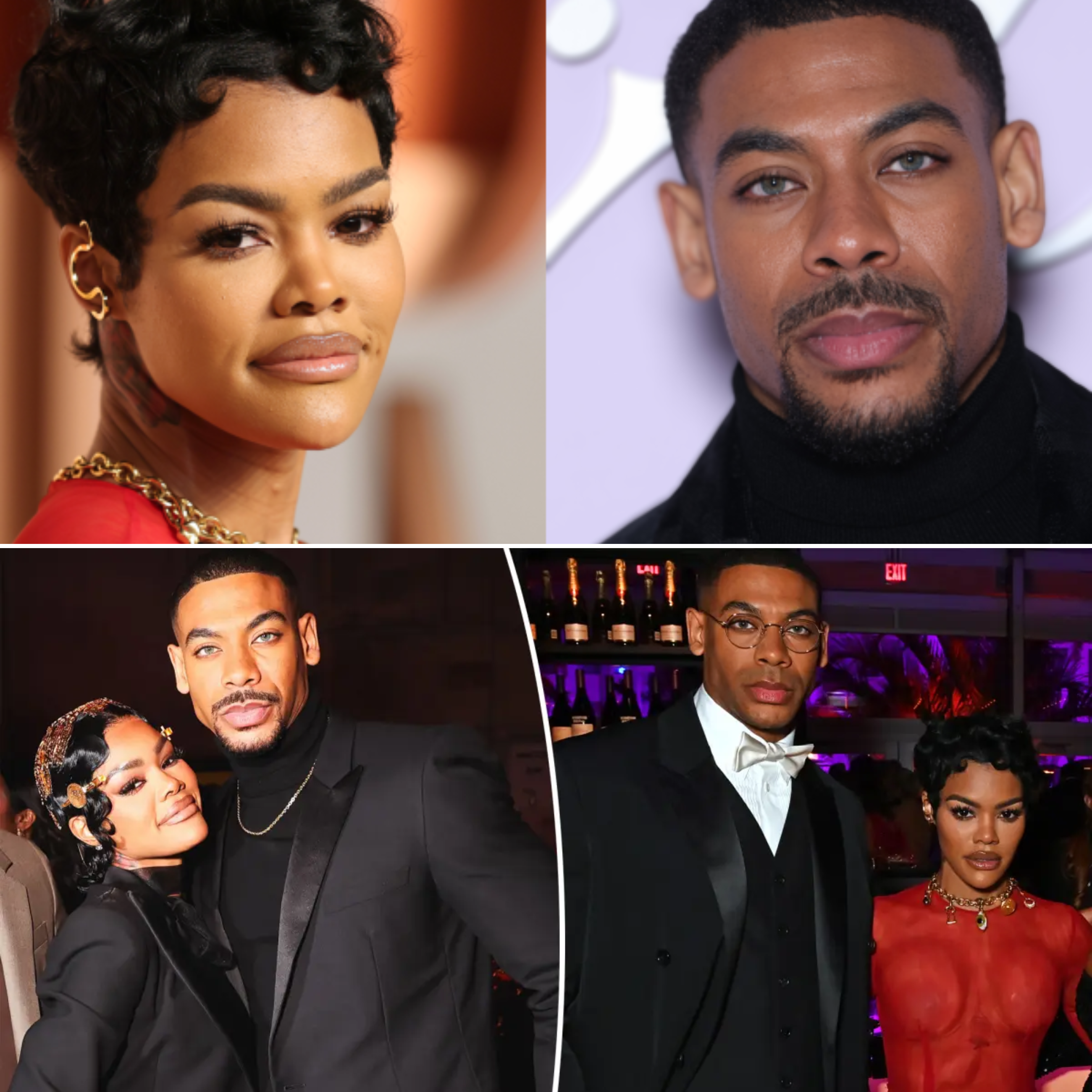 Teyana Taylor and Aaron Pierre Spark Romance Rumors with Stylish Black and White Photos Post-Oscars